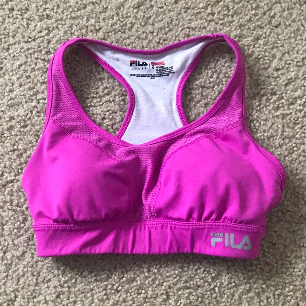 Fila Fuchsia Sports Bra. Size Small.